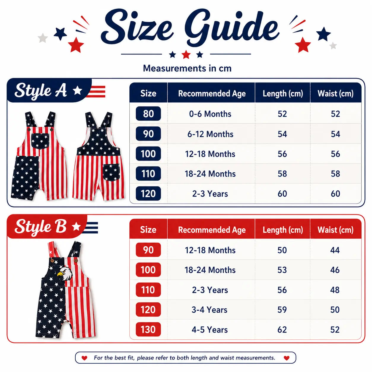 Baby Boy & Girl 4Th of July Outfit, American Flag Overall Shorts, Patriotic Suspender Jumpsuit with Pocket, Summer Romper Costume for Toddlers & Kids 0-5 Years, Red White Blue Stars & Stripes