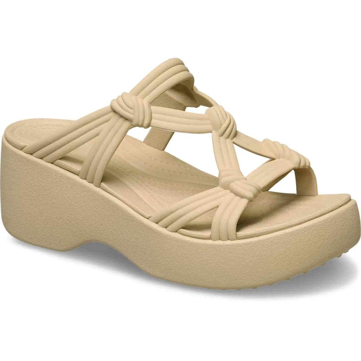 Crocs Women'S Brooklyn Knot Sky Strappy Sandals