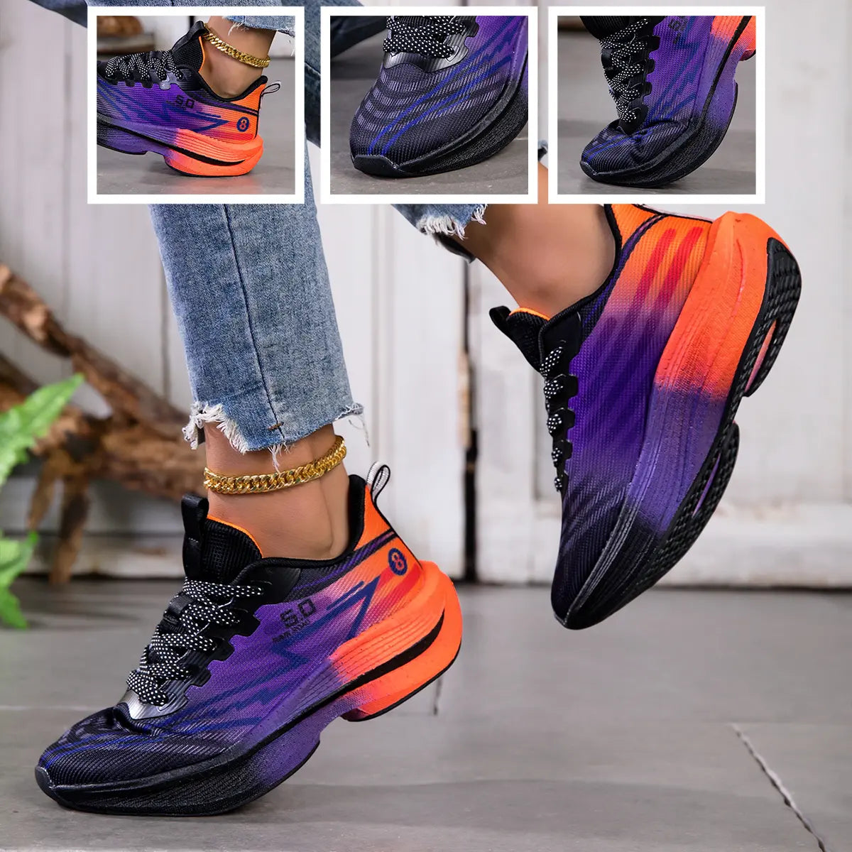 Ubetif 2026 Lightweight Running Shoes – Breathable Mesh Sport Sneakers for Men & Women
