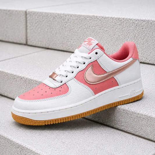 Nike Air Force 1 Low '07 SE Women's Sneakers | Rust Pink & Metallic Red Bronze Casual Shoes