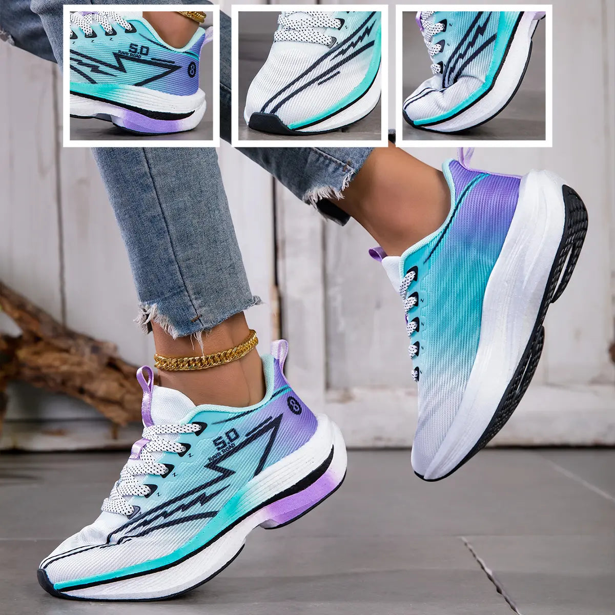 Ubetif 2026 Lightweight Running Shoes – Breathable Mesh Sport Sneakers for Men & Women