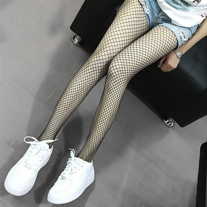 4-5 Pairs Fishnet Stockings Womens Lace Mesh Patterned Fishnet Leggings Tights Net Pantyhose