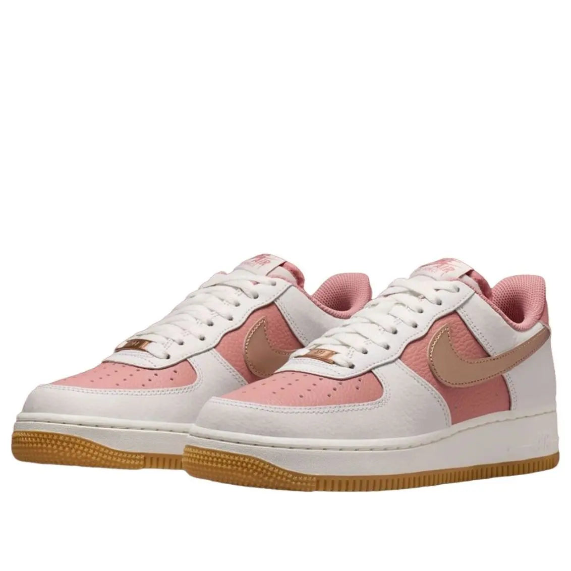 Nike Air Force 1 Low '07 SE Women's Sneakers | Rust Pink & Metallic Red Bronze Casual Shoes