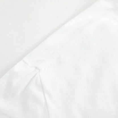 Men'S plus Size Casual 100 Cotton Short Sleeve White T Shirt with Trendy Design