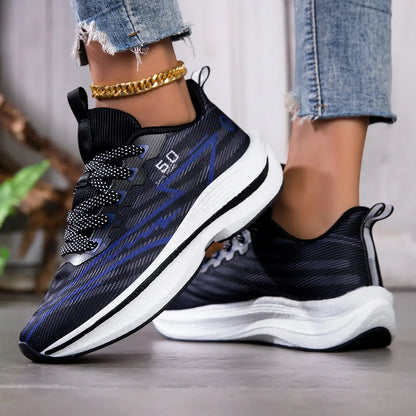 Ubetif 2026 Lightweight Running Shoes – Breathable Mesh Sport Sneakers for Men & Women