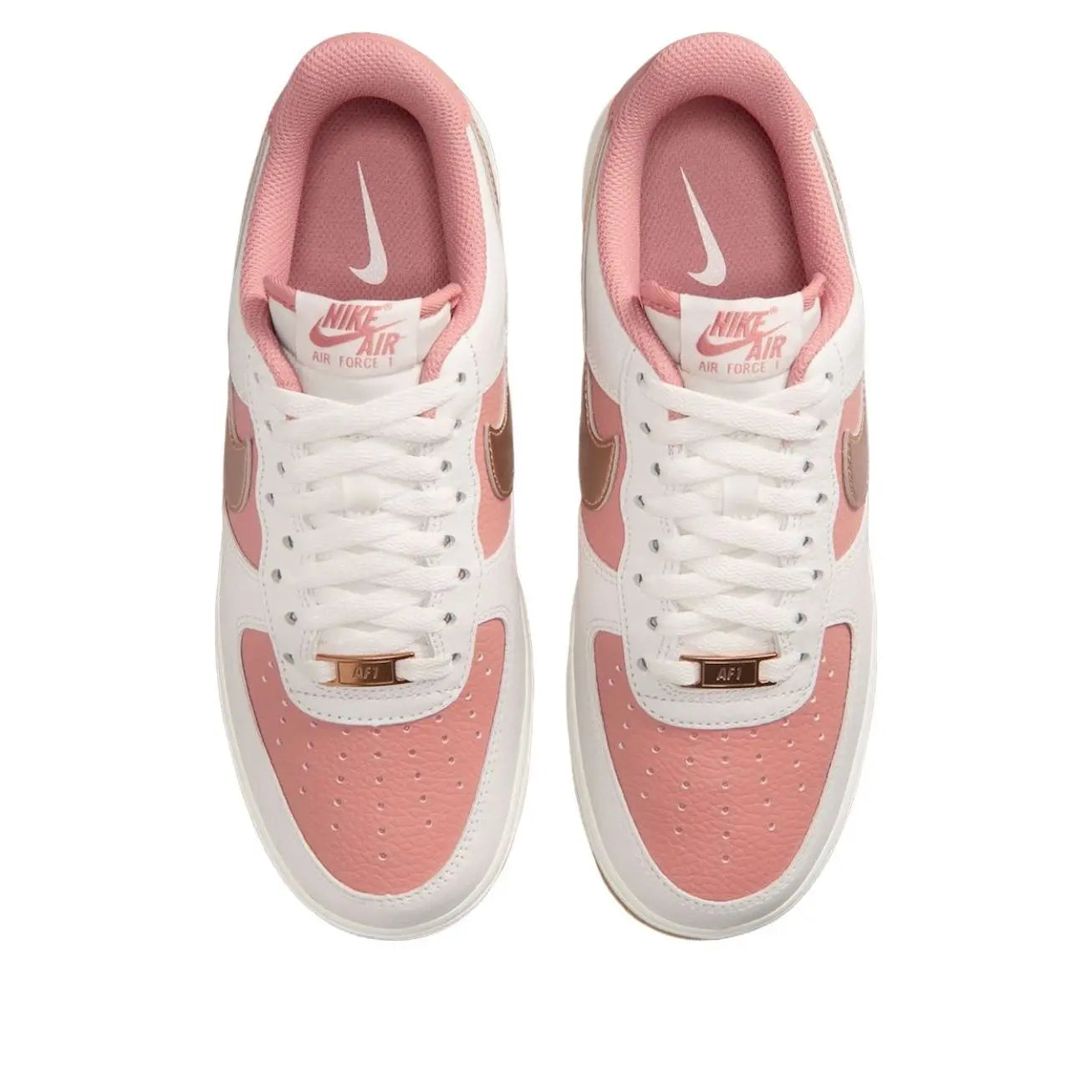 Nike Air Force 1 Low '07 SE Women's Sneakers | Rust Pink & Metallic Red Bronze Casual Shoes